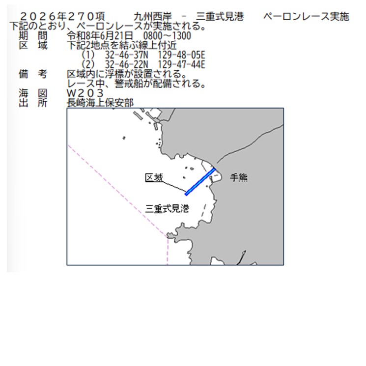 水路通報掲載内容