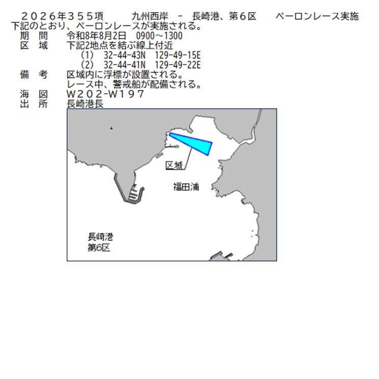 水路通報掲載内容
