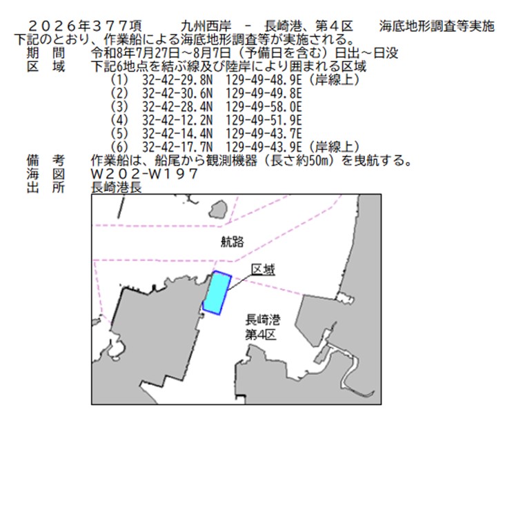 水路通報掲載内容