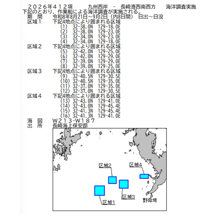 水路通報掲載内容