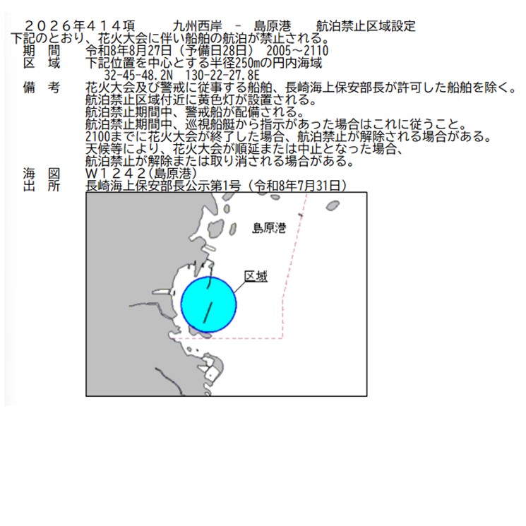 水路通報掲載内容