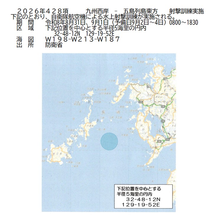 水路通報掲載内容