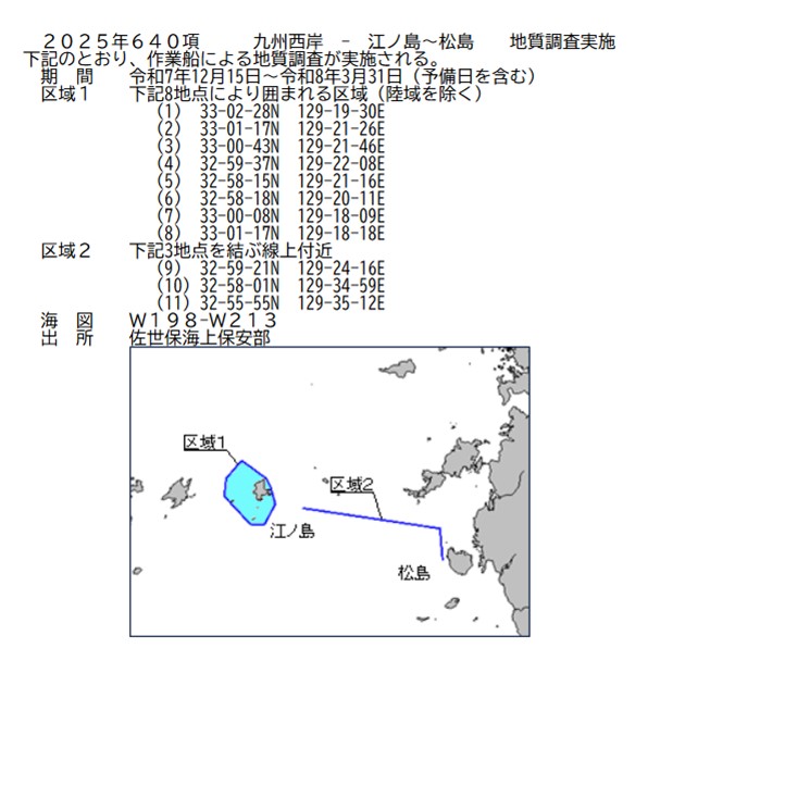 江ノ島～松島 地質調査