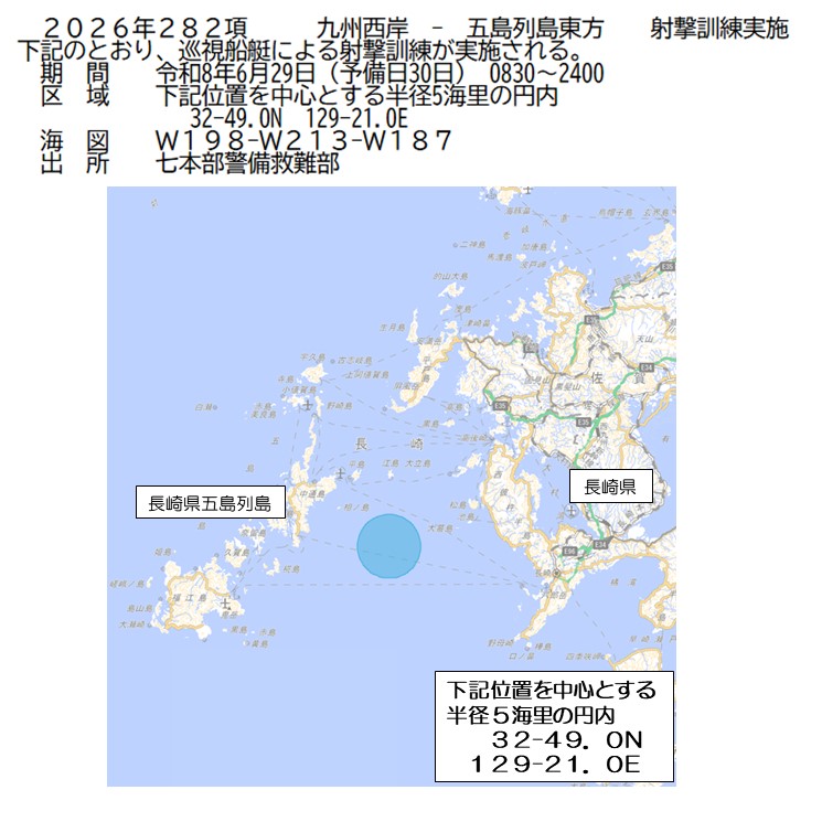 水路通報掲載内容