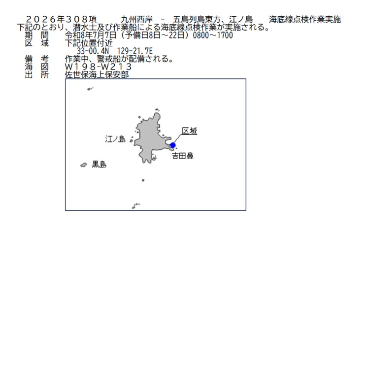 水路通報掲載内容
