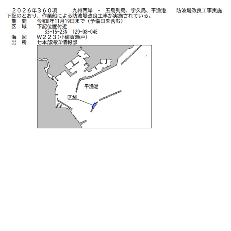 水路通報掲載内容