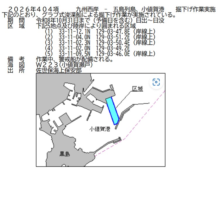水路通報掲載内容