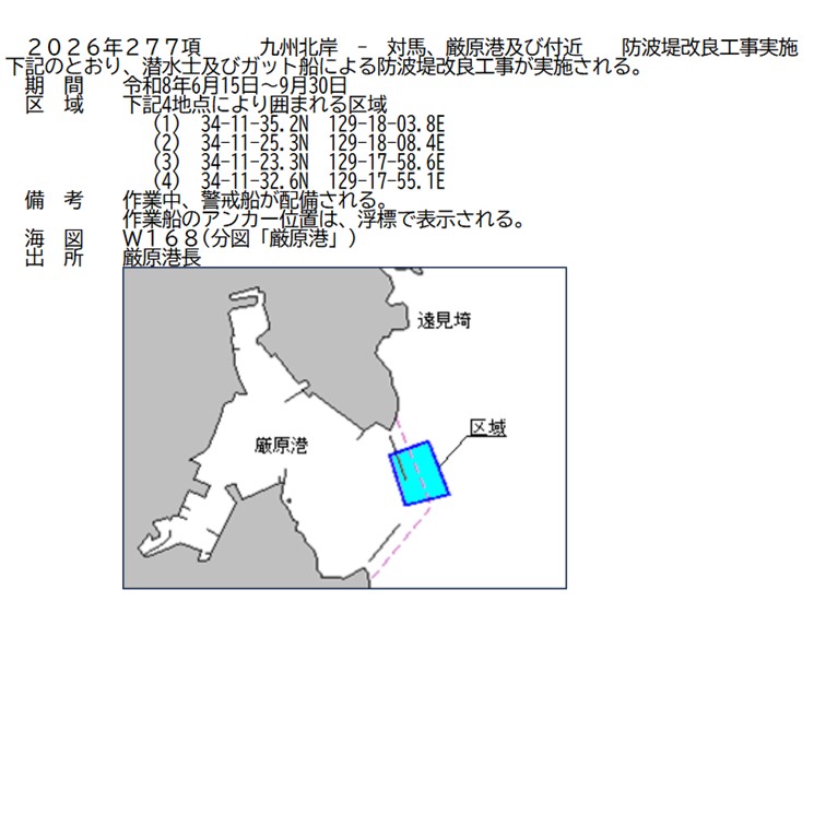 水路通報掲載内容