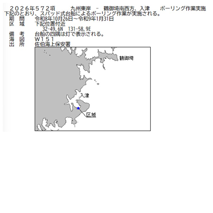 水路通報掲載内容