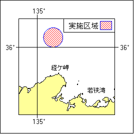 8年534項 本州北西岸 経ヶ岬北方射撃訓練
