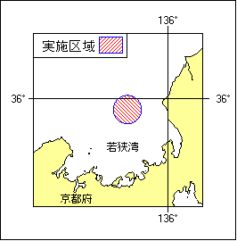 7年524項 射撃訓練 若狭湾及び付近