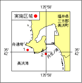 8年 230項 潜水調査 丹生ノ浦付近