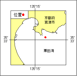 49号584項　灯付浮標一時撤去　若狭湾西部　栗田湾