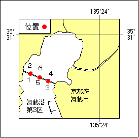 20号 230項 橋梁灯廃止 舞鶴港 第3区