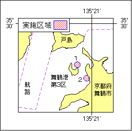 26号 308項 浮標設置作業 舞鶴港 第3区