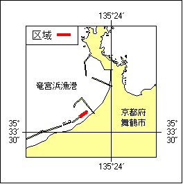27号 320項 離岸堤一部撤去 舞鶴港付近、竜宮浜漁港