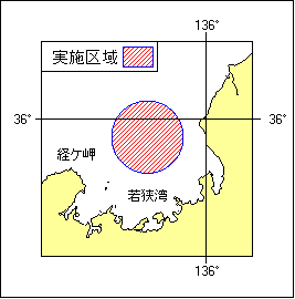 41号 516項 射撃訓練 若狭湾及び付近