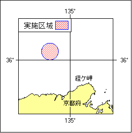 51号 613項 射撃訓練 経ヶ岬北西方