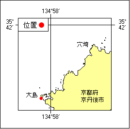 9号 141項 灯台光達距離変更（予告） 経ヶ岬南西方、浜詰漁港