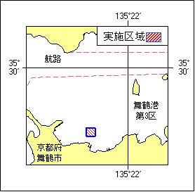 18号 312項 小型船舶操縦訓練 舞鶴港、第3区