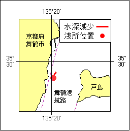 23号 374項 水深減少 浅所存在 舞鶴港 航路
