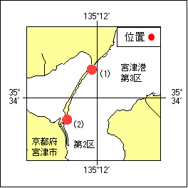24号 393項 ブイ設置 宮津港、第2区及び第3区