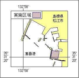 15号171 恵曇港 魚礁積込み作業