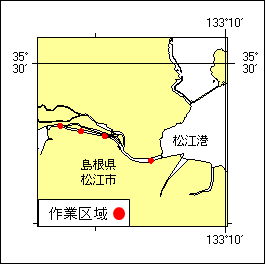 17号292項　潜水調査　松江港