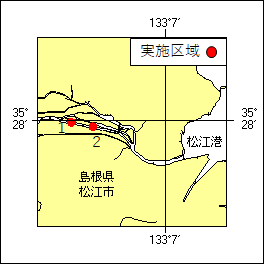 28号465項　台船設置等：松江港