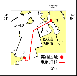 1号 1項 ケーソン仮置作業等 浜田港