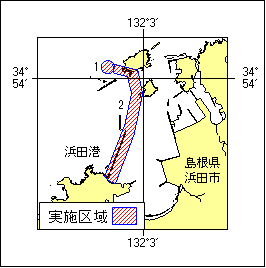 22号 359項 海底波高計等点検作業 浜田港及び付近