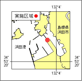 25号 416項 橋脚補強工事 浜田港
