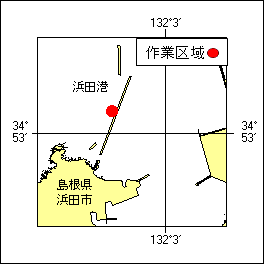 33号 520項 防波堤補修作業 浜田港