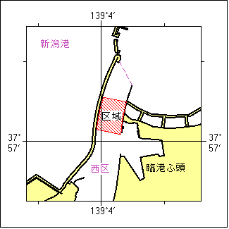 航泊禁止区域図