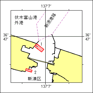 位置図。