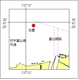 位置図。