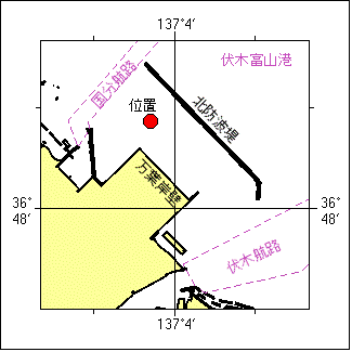 位置図。