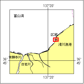 位置図。