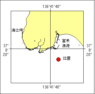 浮遊ロープ位置