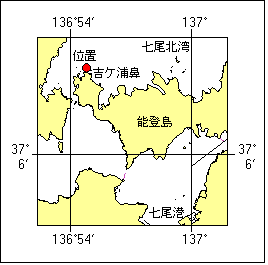 航路標識の位置