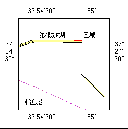 消波ブロック位置