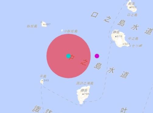 訓練実施海域図(12月1日実施)
